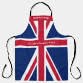 Fun Union Jack Flag Großbritanniens Beste Koch-Sch Schürze (Vorderseite)