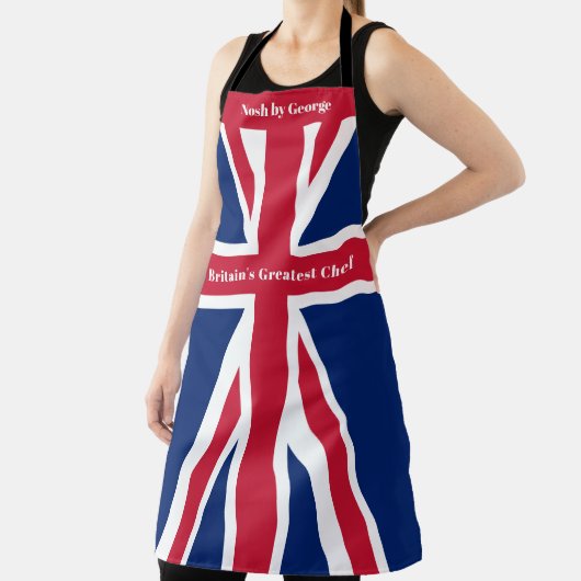Fun Union Jack Flag Großbritanniens Beste Koch-Sch Schürze (InSitu)