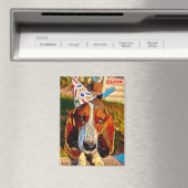 Fun Unique Custom Clyde Dog  Magnet (In Situ (Geschirrspüler))
