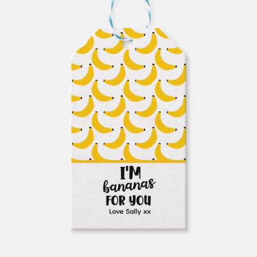 Fun Valentine Favor for Friends, Classmates & Coup Geschenkanhänger (Vorderseite)