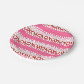 Fun Valentine Pappteller (Schrägansicht)