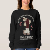 Fun Valentines Day Weak At The Knees  Sweatshirt (Vorderseite)