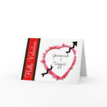 Fun Valentins Kontur des getexturierten Herzens mi