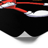 Fun Valentinstag Heart Playing Basketball Boys K Poster (Ecke)