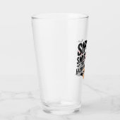 Fun Vampire-Themed Halloween-Design Glas (Rechts)