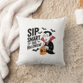 Fun Vampire-Themed Halloween-Design Kissen (Decke)