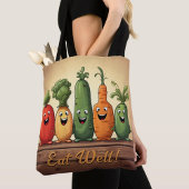 Fun Vegetables Wiederverwendbares Lebensmittelgesc Tasche