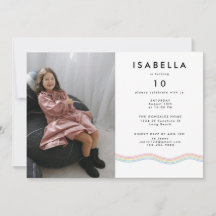 Fun Vibranding Blume Foto Geburtstagsparty