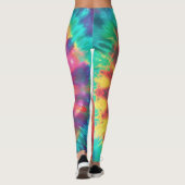 Fun Vibranful Krawatte-Dye #1 Leggings (Rückseite)