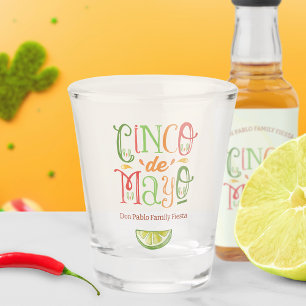 Fun Vibrann Cinco de Mayo Fiesta Party Schnapsglas