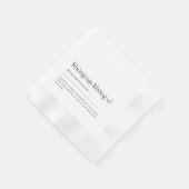 Fun Vietnamese Drinking Phrase Cocktail Napkin 01 Serviette (Ecke)