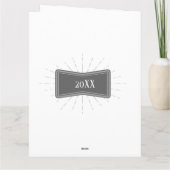 Fun Vintag Camper Trailer Happy-Rentenkarte Dankeskarte (Rückseite)