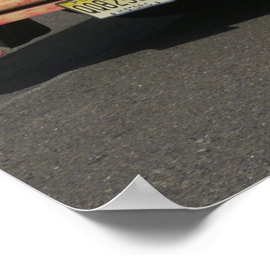 FUN VINTAG CHEVY TRUCK POSTER (Ecke)