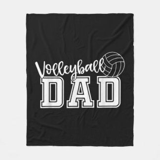 Fun Volleyball Dad Volleyball Father Player Lover  Fleecedecke