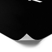 Fun Volleyball Kids Birthday Poster (Ecke)