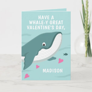 Fun Wal anpassbare Valentine Karte