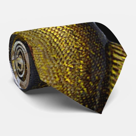 Fun Walleye Pike Krawatte (Gerollt)