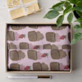 Fun Wasserfarbe Schokolade Cupcakes Geschenk Seidenpapier (Geschenk)