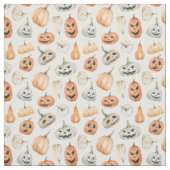 Fun Watercolor Pumpkin Pattern Stoff (Muster)