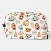 Fun Watercolor Pumpkin Pattern Waschbeutel (Vorderseite)