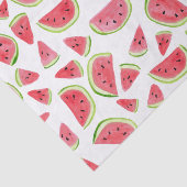 Fun Watercolor Watermelon Geschenk Seidenpapier (Ausschnitt)