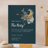 Fun Watercolor Witz Funny Halloween Party Einladung