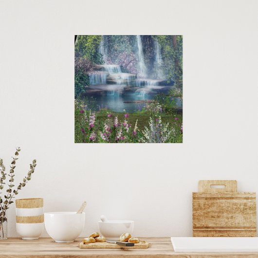 Fun Waterfall Poster (Küche)