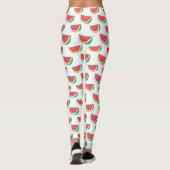 Fun Watermelon Muster überall in bedrucktem Legier Leggings (Rückseite)