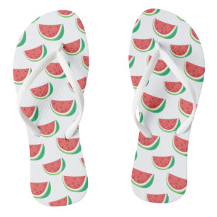 Fun Watermelon Pattern Badesandalen