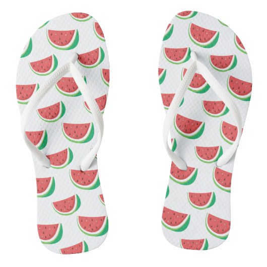 Fun Watermelon Pattern Badesandalen (Fußbett)