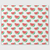 Fun Watermelon Pattern Geschenkpapier (Flach)