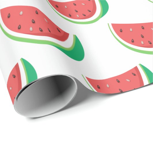 Fun Watermelon Pattern Geschenkpapier (Rolleneckpunkt)