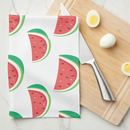 Fun Watermelon Pattern Küchentuch (Viertel Falte)