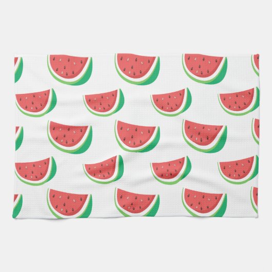 Fun Watermelon Pattern Küchentuch (Horizontal)