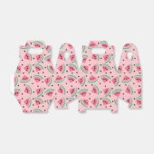 Fun Watermelon Slice Pattern Summer Vibes Geschenkschachtel (Ungefaltet)