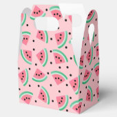Fun Watermelon Slice Pattern Summer Vibes Geschenkschachtel (Geöffnet)