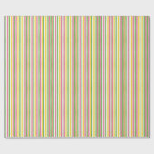 Fun Watermelon Streifen Geschenkpapier (Flach)