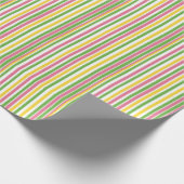 Fun Watermelon Streifen Geschenkpapier (Ecke)