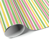Fun Watermelon Streifen Geschenkpapier (Rolleneckpunkt)