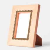 Fun wavy Grenze einfach modern minimalistisch Geätzte Rahmen (Links)