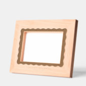 Fun wavy Grenze einfach modern minimalistisch Geätzte Rahmen (Links)