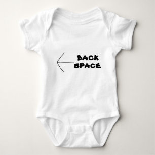 Fun Web Lingo BACK SPACE T-Shirt in Shirts
