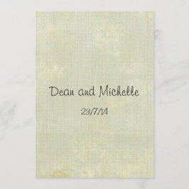 Fun Wedding Advice Comment Cards Hinweiskarte