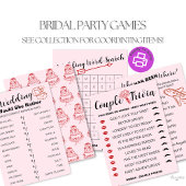 Fun Wedding Couple Trivia Game - Bride vs Groom