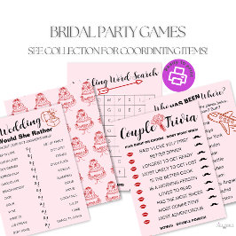 Fun Wedding Couple Trivia Game - Bride vs Groom