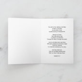 Fun Wedding Prayer Inspired by Ezekiel 25:17 Karte (Innenseite)