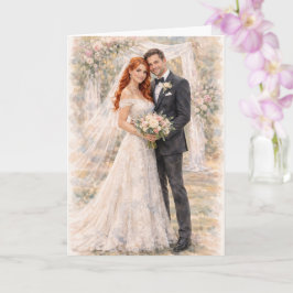 Fun Wedding Prayer Inspired by Ezekiel 25:17 Karte