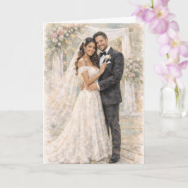 Fun Wedding Prayer Inspired by Ezekiel 25:17 Karte