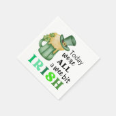 Fun Wee Bit Irish Cocktail Napkins Serviette (Ecke)