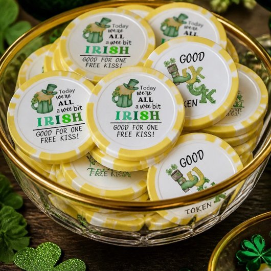 Fun Wee Bit Irish | Luck Token Poke Chip